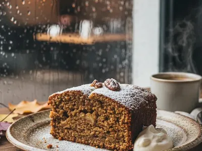 Gâteau à la compote de pommes moelleux : recette sans beurre