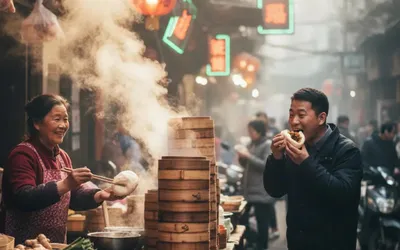 Recette de bao bun aux crevettes & mangue (gua bao maison)