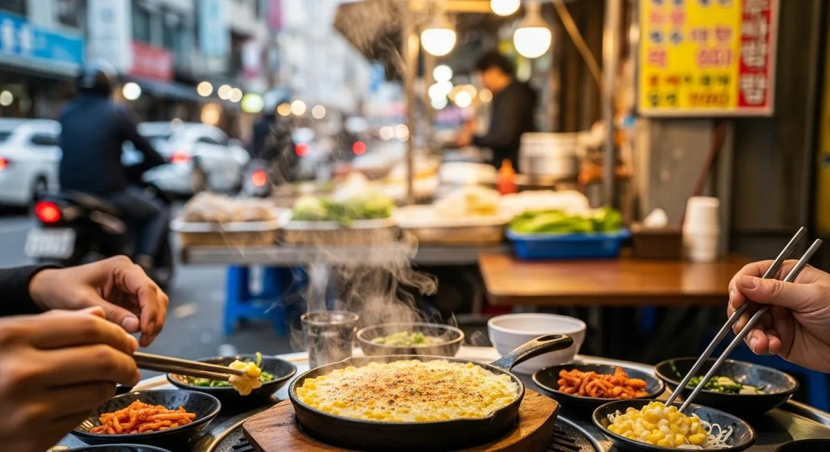 Recette de corn cheese coréen : le gratin de maïs au fromage incontournable