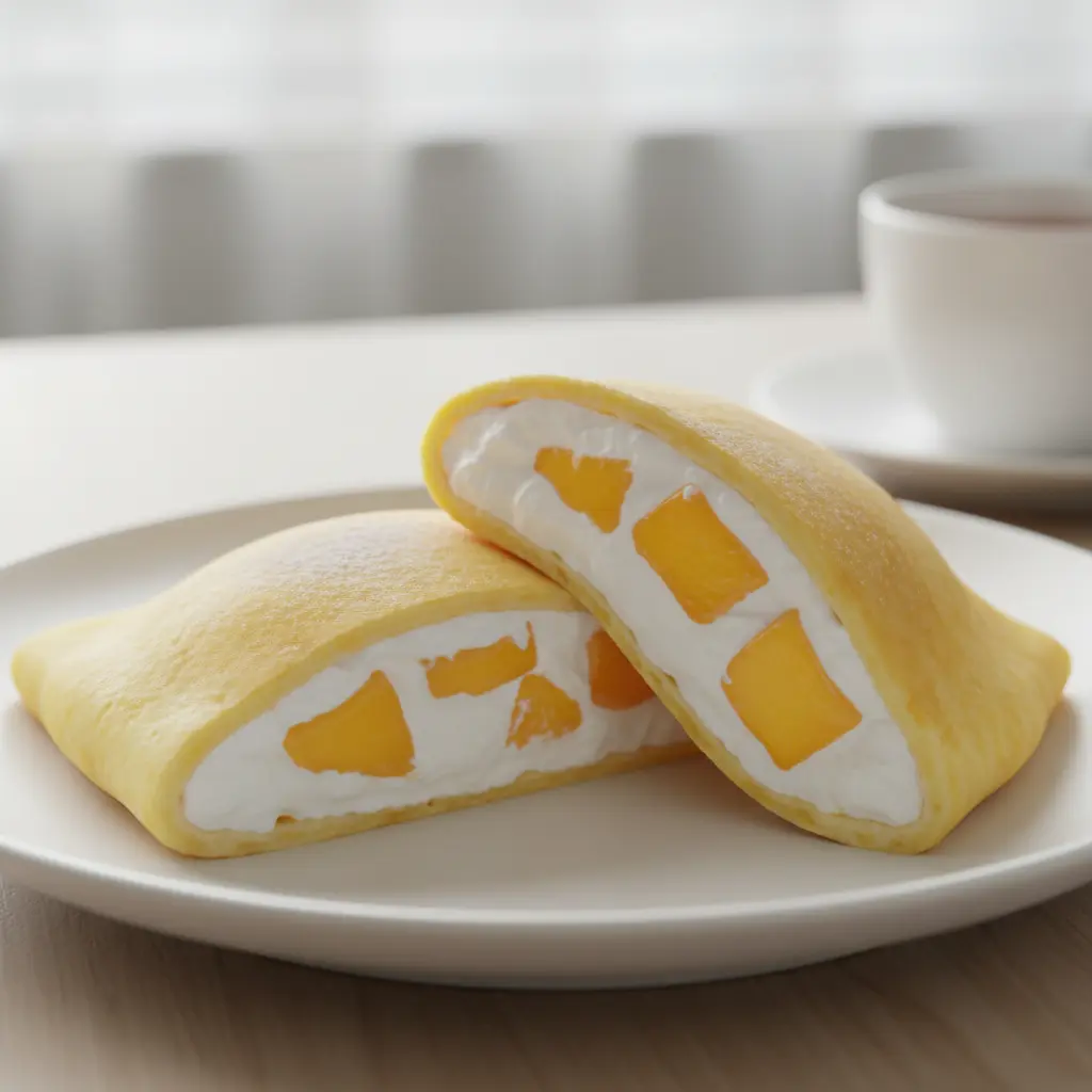 Mango pancake