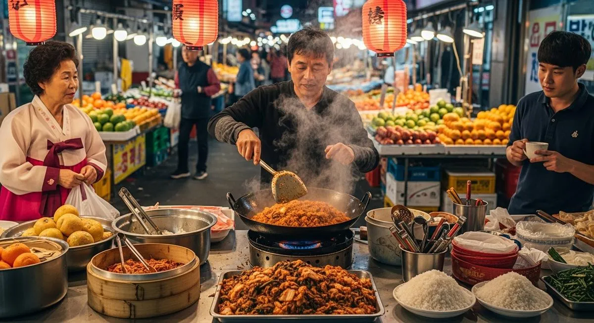 Recette riz sauté au kimchi (bokkeumbap) : prêt en 15 min !